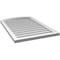 Ekena Millwork Arch Top Surface Mount PVC Gable Vent: Functional, w/ 2"W x 1-1/2"P Brickmould Frame, 24"W x 36"H GVPAR24X3602SF - alternate 4